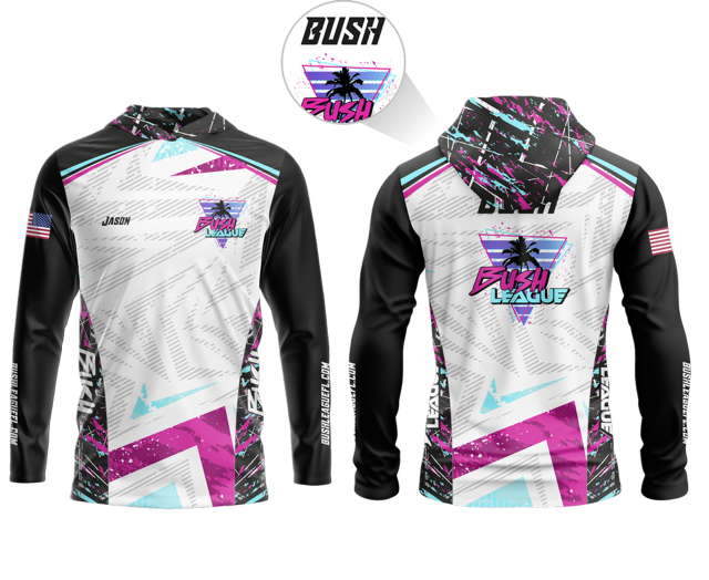 WHITE LONG SLEEVE VENTED