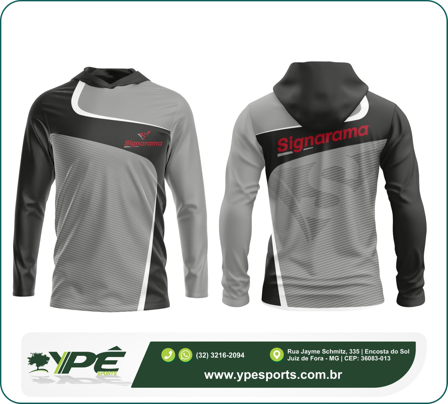 V1 LONG SLEEVE HOODED