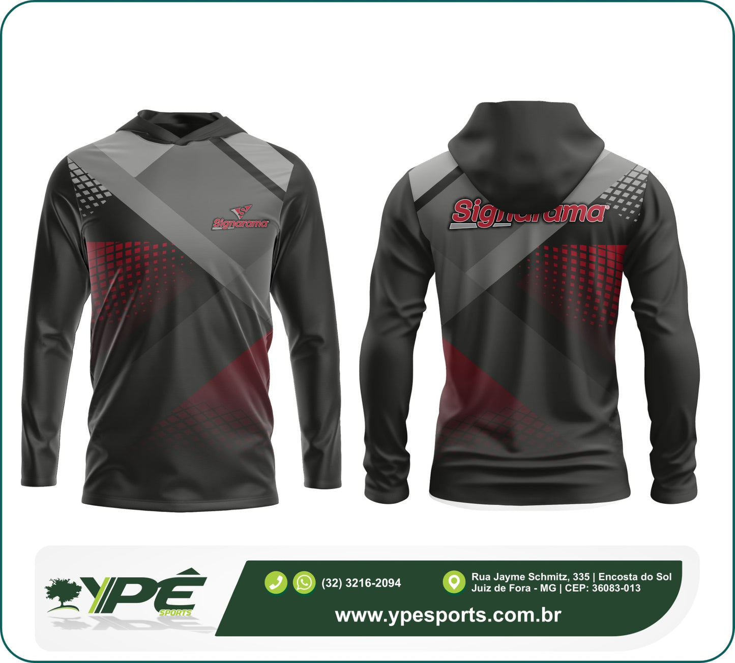 V4 LONG SLEEVE HOODED