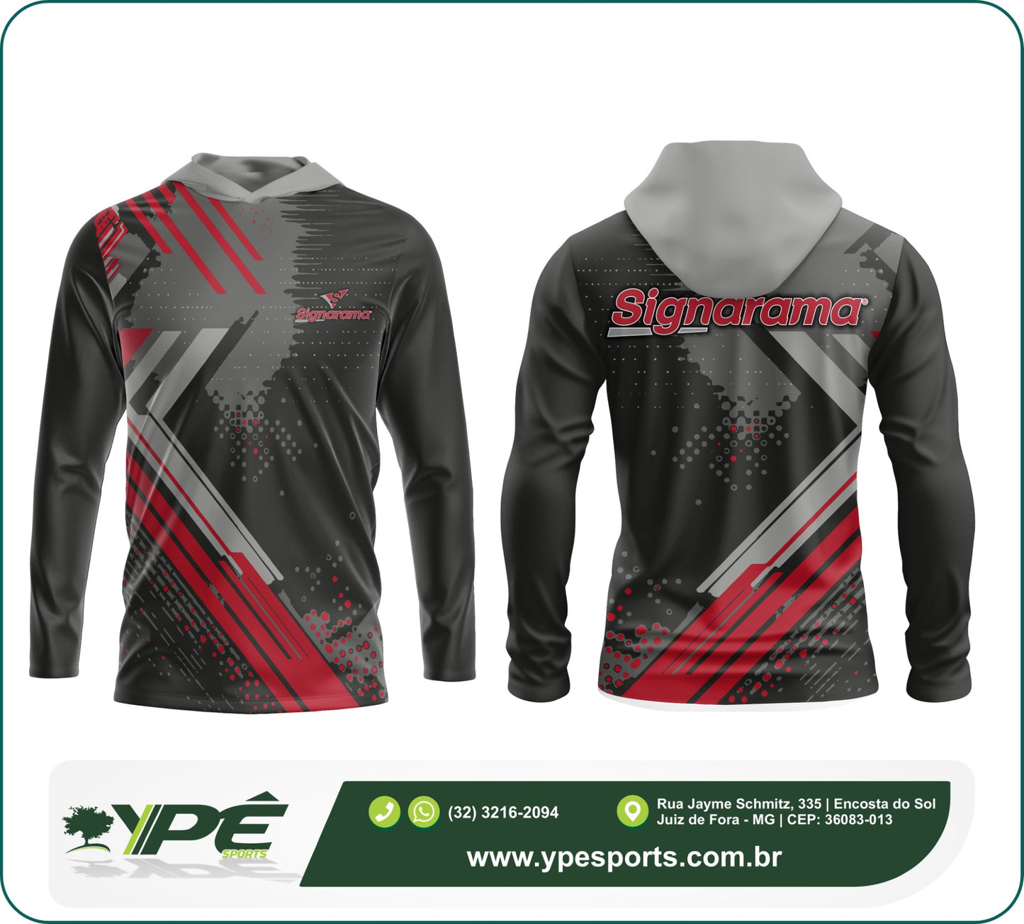 V5 LONG SLEEVE HOODED